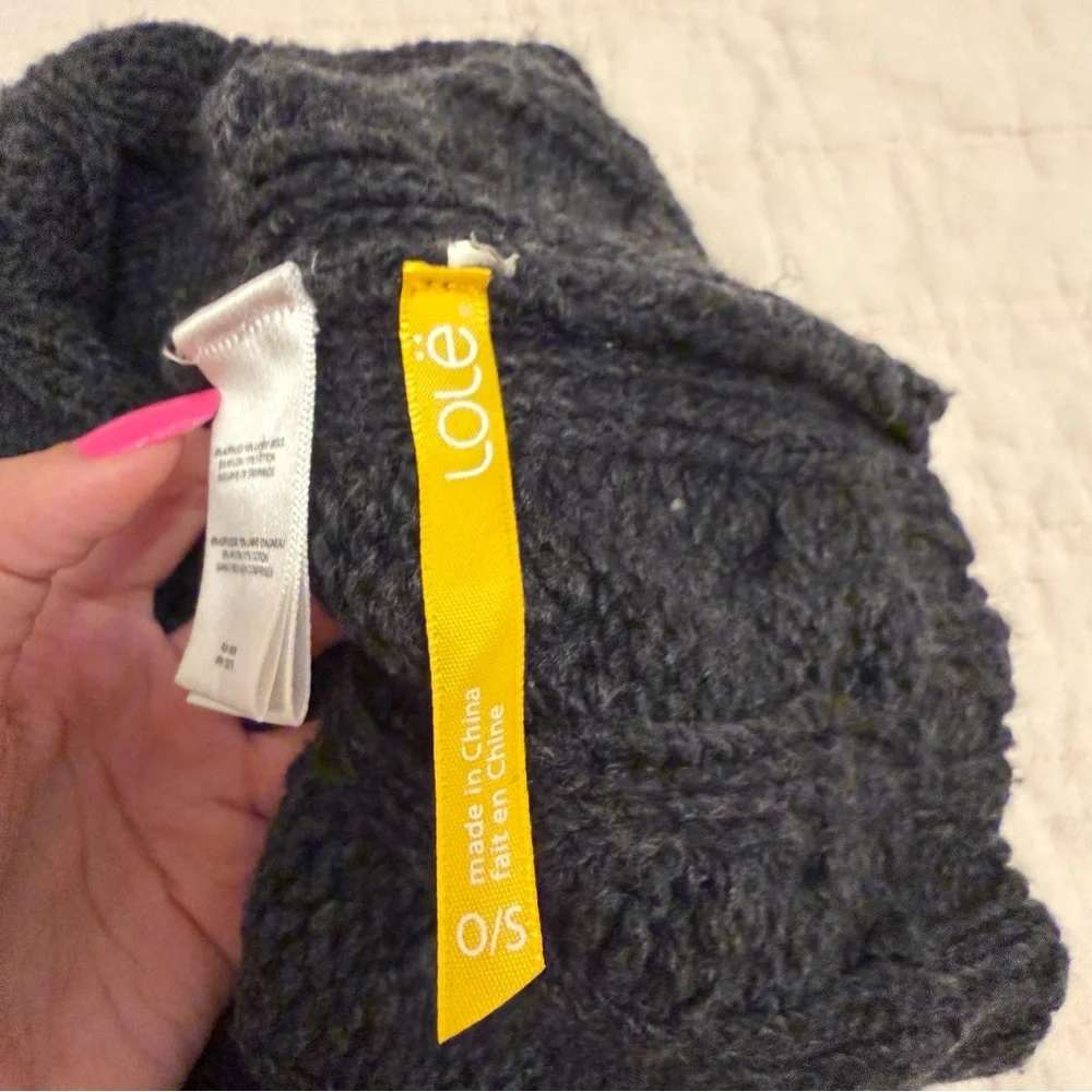 Lole Grey Knit Infinity Scarf - Picture 13 of 14